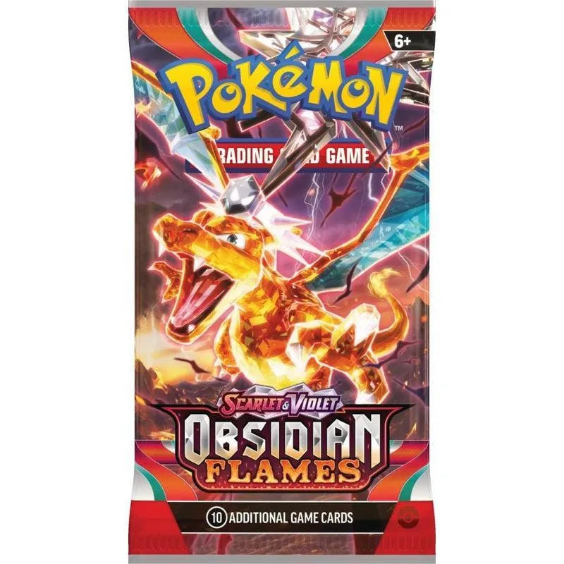 Buy Pokemon Trading Card Game Obsidian Flames Booster Pack | Pokémon TCG – Pokebundles Ireland