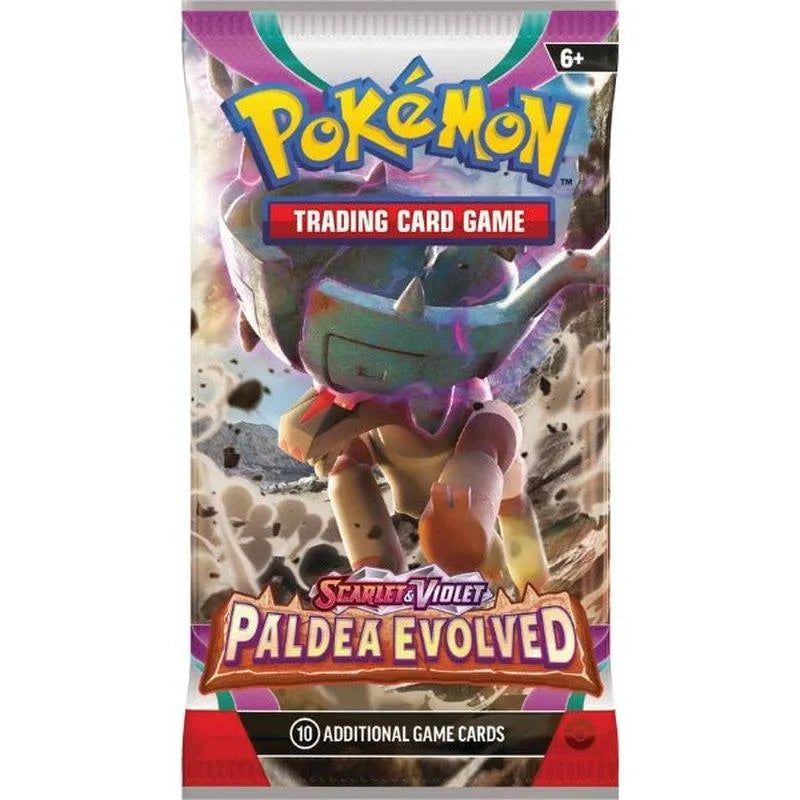 Buy Pokemon Trading Card Game Paldea Evolved Booster Packs | Pokémon TCG – Pokebundles Ireland