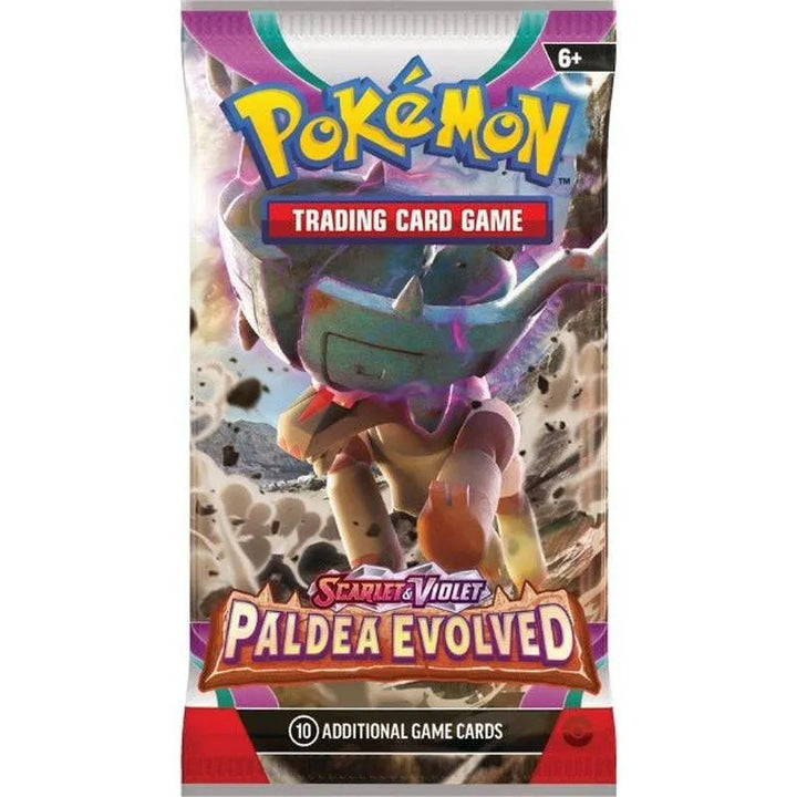 Buy Pokemon Trading Card Game Paldea Evolved Booster Packs | Pokémon TCG – Pokebundles Ireland