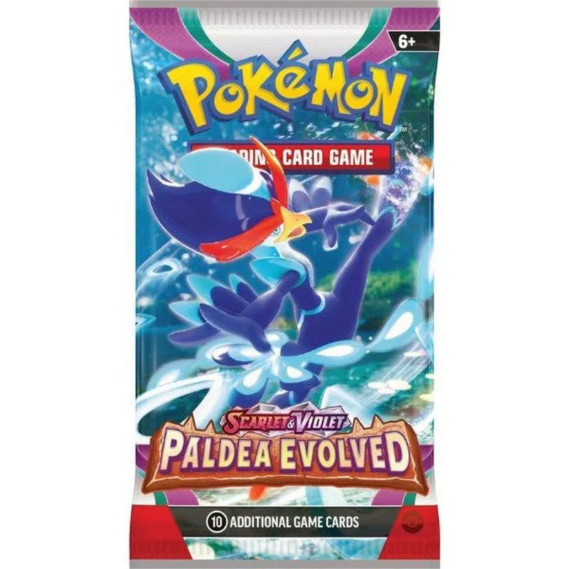 Buy Pokemon Trading Card Game Paldea Evolved Booster Packs | Pokémon TCG – Pokebundles Ireland