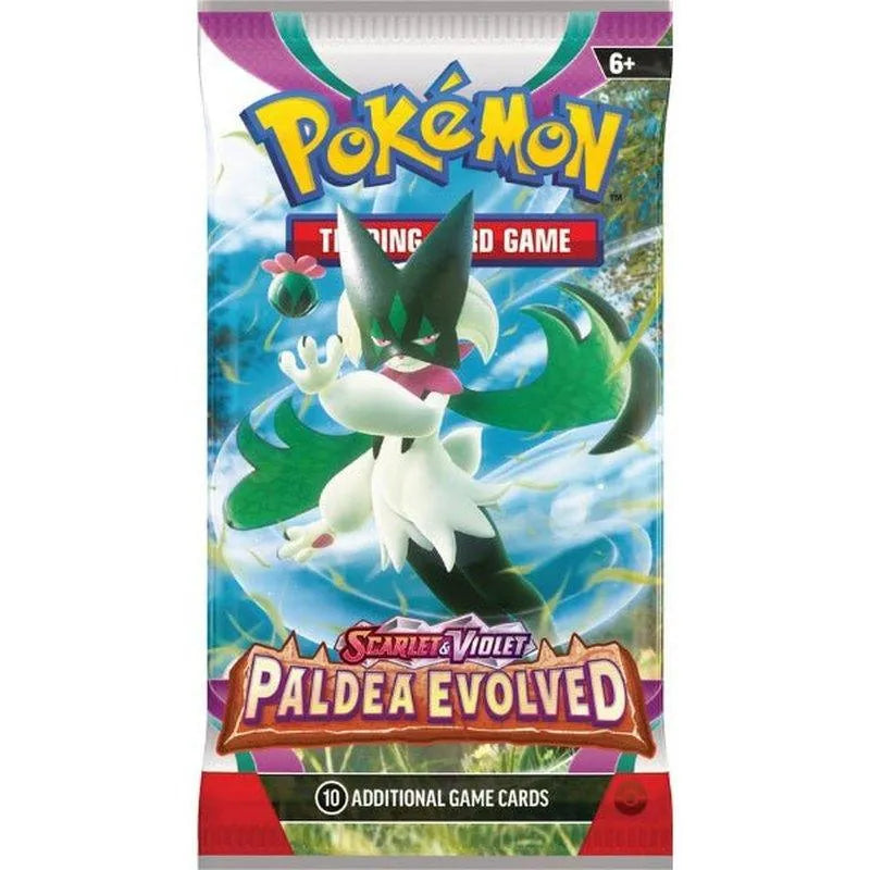 Buy Pokemon Trading Card Game Paldea Evolved Booster Packs | Pokémon TCG – Pokebundles Ireland