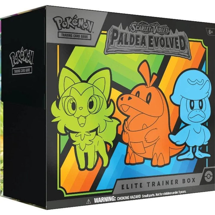 Buy Pokemon Trading Card Game Paldea Evolved Elite Trainer Box | Pokémon TCG – Pokebundles Ireland