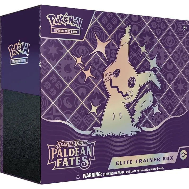 Buy Pokemon Trading Card Game Paldea Fates Elite Trainer Box | Pokémon TCG – Pokebundles Ireland