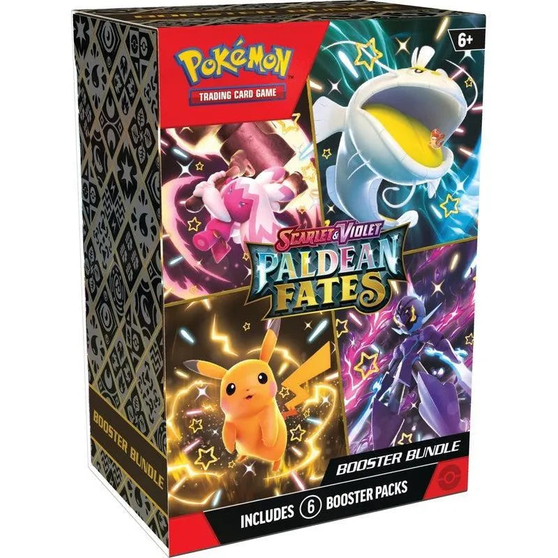 Buy Pokemon Trading Card Game Paldean Fates Booster Bundle | Pokémon TCG – Pokebundles Ireland