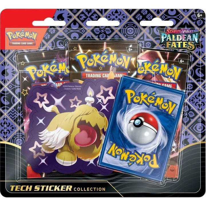 Buy Pokemon Trading Card Game Paldean Fates Tech Sticker Collection | Pokémon TCG – Pokebundles Ireland