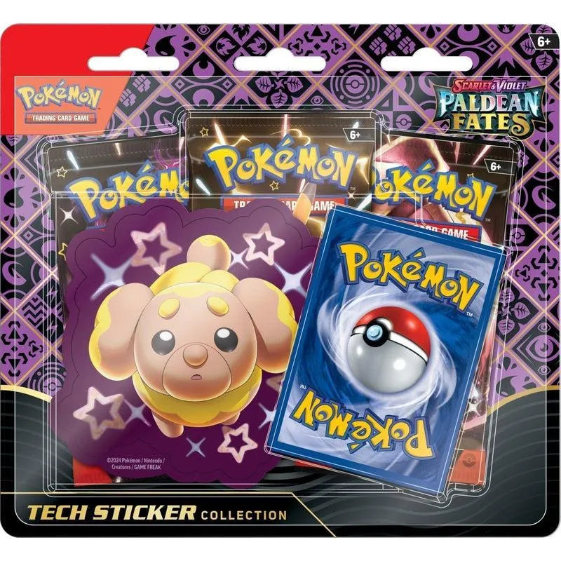 Buy Pokemon Trading Card Game Paldean Fates Tech Sticker Collection | Pokémon TCG – Pokebundles Ireland