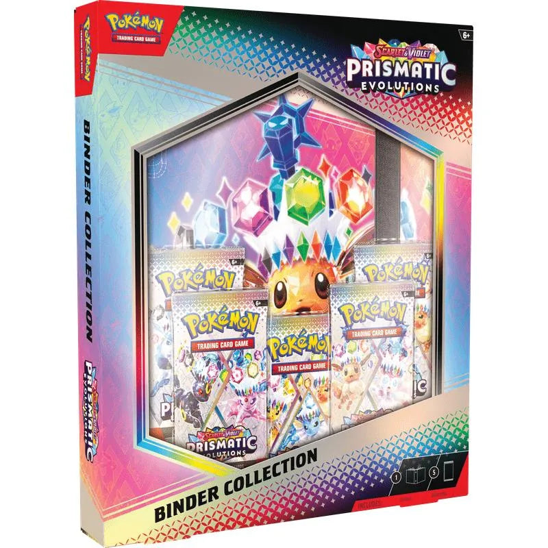 Buy Pokemon Trading Card Game Prismatic Evolutions Binder Collection | Pokémon TCG – Pokebundles Ireland