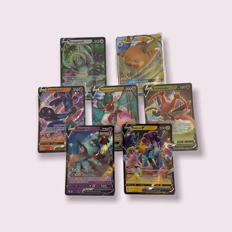 Buy Pokemon Trading Card Game - Random V, EX or GX card | Pokémon TCG – Pokebundles Ireland