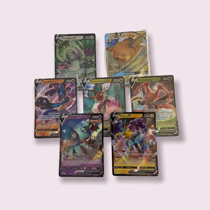 Buy Pokemon Trading Card Game - Random V, EX or GX card | Pokémon TCG – Pokebundles Ireland