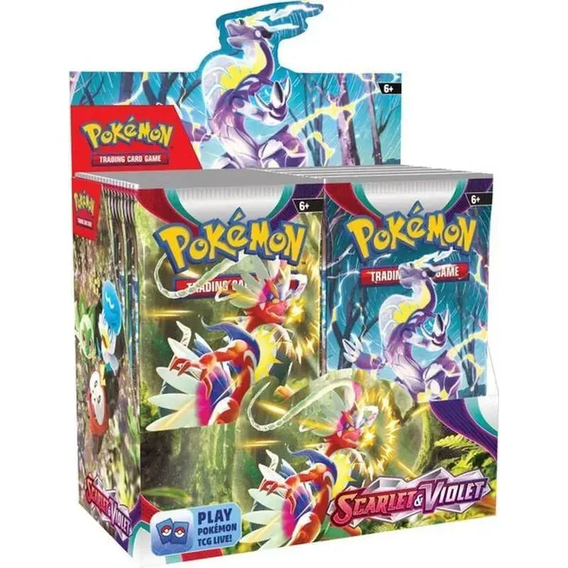 Pokemon Trading Card Game Scarlet and Violet Booster Box Pokebundles Ireland Pokemon Trading Card Game Scarlet and Violet Booster Box Pokebundles Ireland
