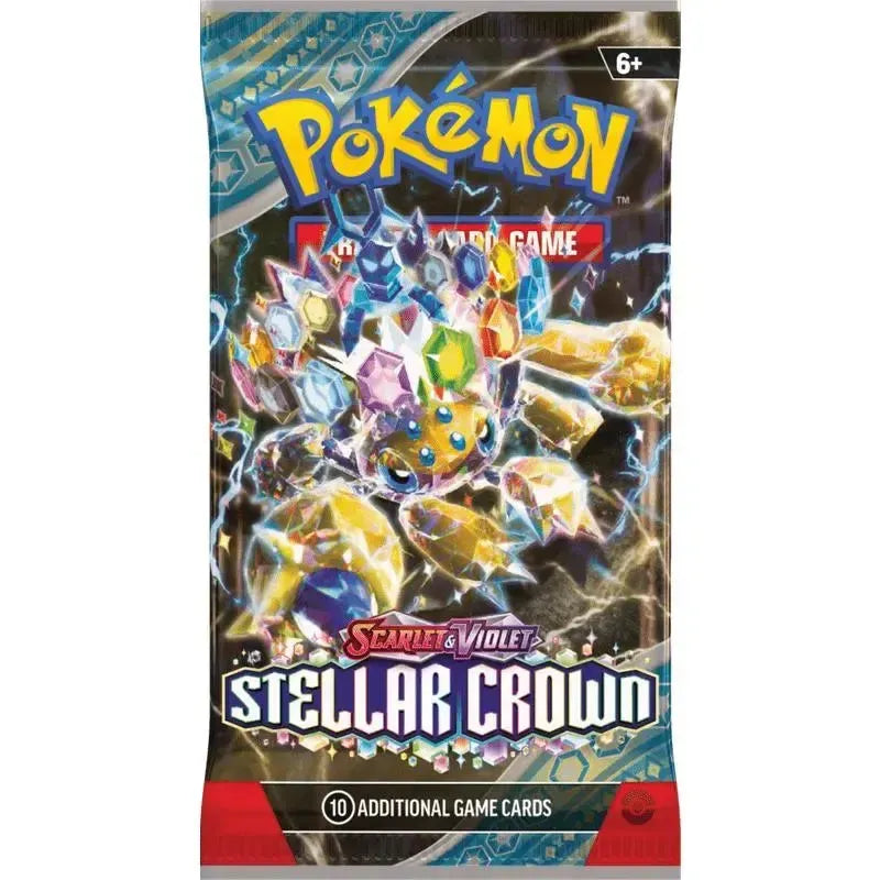Buy Pokemon Trading Card Game Stellar Crown Booster Packs | Pokémon TCG – Pokebundles Ireland
