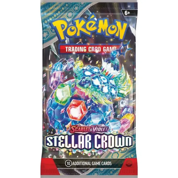 Buy Pokemon Trading Card Game Stellar Crown Booster Packs | Pokémon TCG – Pokebundles Ireland
