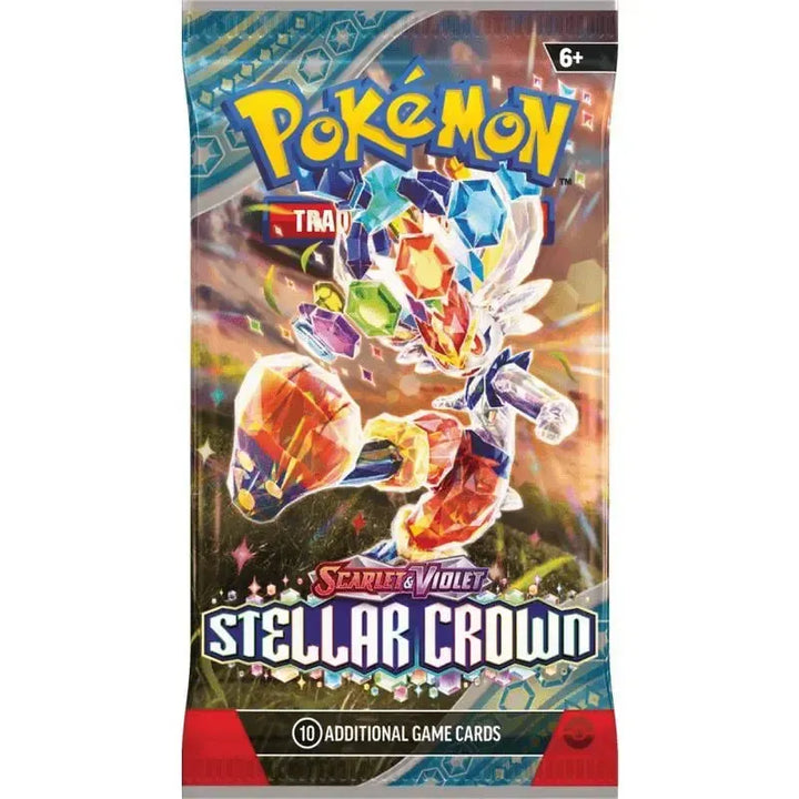 Buy Pokemon Trading Card Game Stellar Crown Booster Packs | Pokémon TCG – Pokebundles Ireland