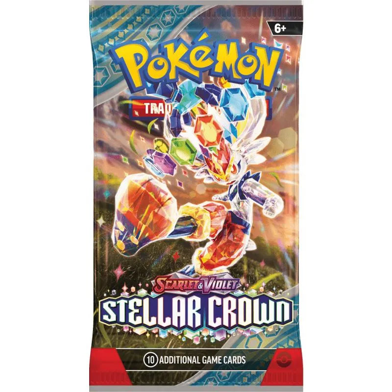 Buy Pokemon Trading Card Game Stellar Crown Booster Packs | Pokémon TCG – Pokebundles Ireland