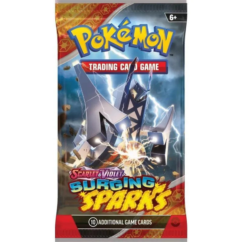 Buy Pokemon Trading Card Game Surging Sparks Booster Pack | Pokémon TCG – Pokebundles Ireland