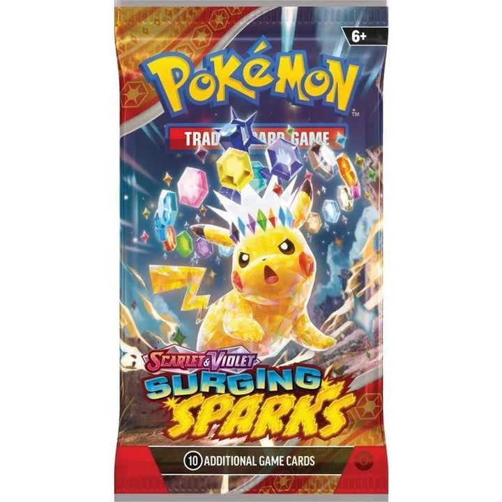 Buy Pokemon Trading Card Game Surging Sparks Booster Pack | Pokémon TCG – Pokebundles Ireland