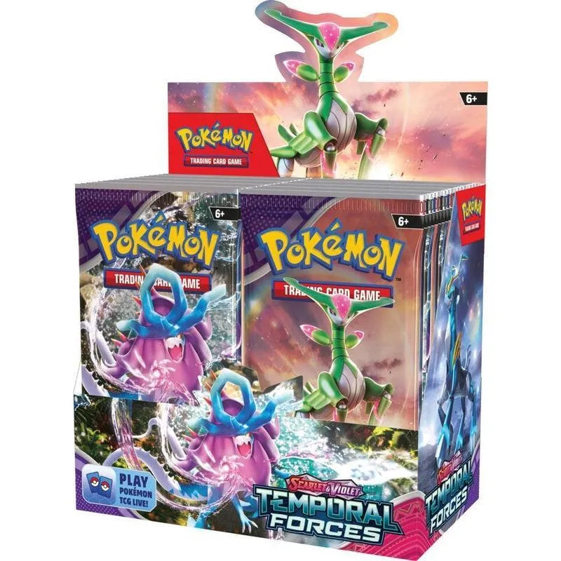 Buy Pokemon Trading Card Game Temporal Forces Booster Box | Pokémon TCG – Pokebundles Ireland