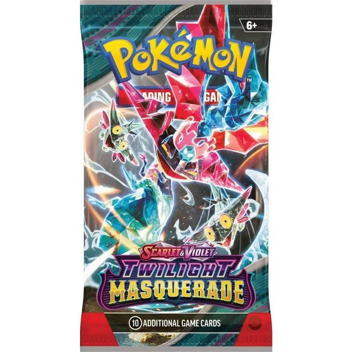 Buy Pokemon Trading Card Game Twilight Masquerade Booster Pack | Pokémon TCG – Pokebundles Ireland