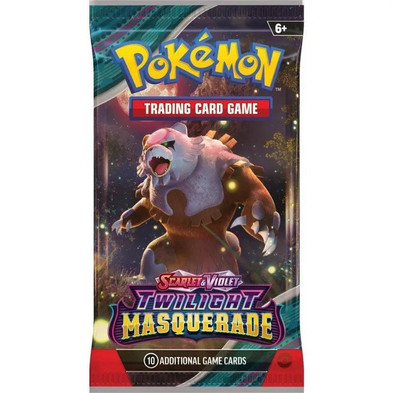 Buy Pokemon Trading Card Game Twilight Masquerade Booster Pack | Pokémon TCG – Pokebundles Ireland