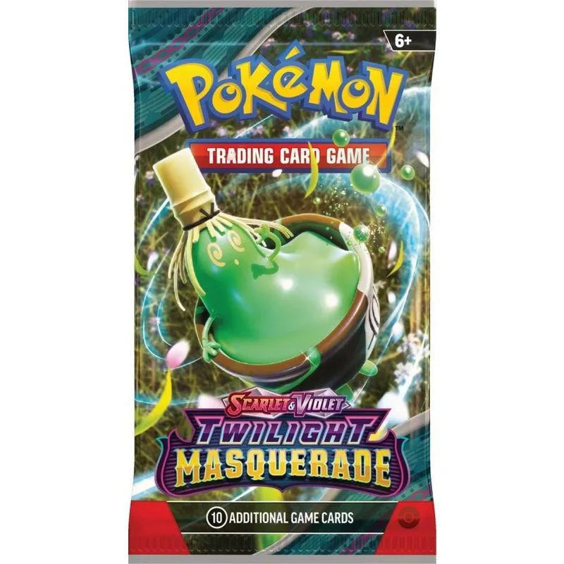 Buy Pokemon Trading Card Game Twilight Masquerade Booster Pack | Pokémon TCG – Pokebundles Ireland