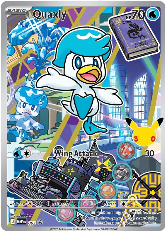 Quaxly 063 Mega Evolution Promos Pokémon card | Pokebundles Ireland