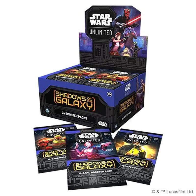 Buy Star Wars Unlimited Shadows of the Galaxy Booster Box | Pokémon TCG – Pokebundles Ireland