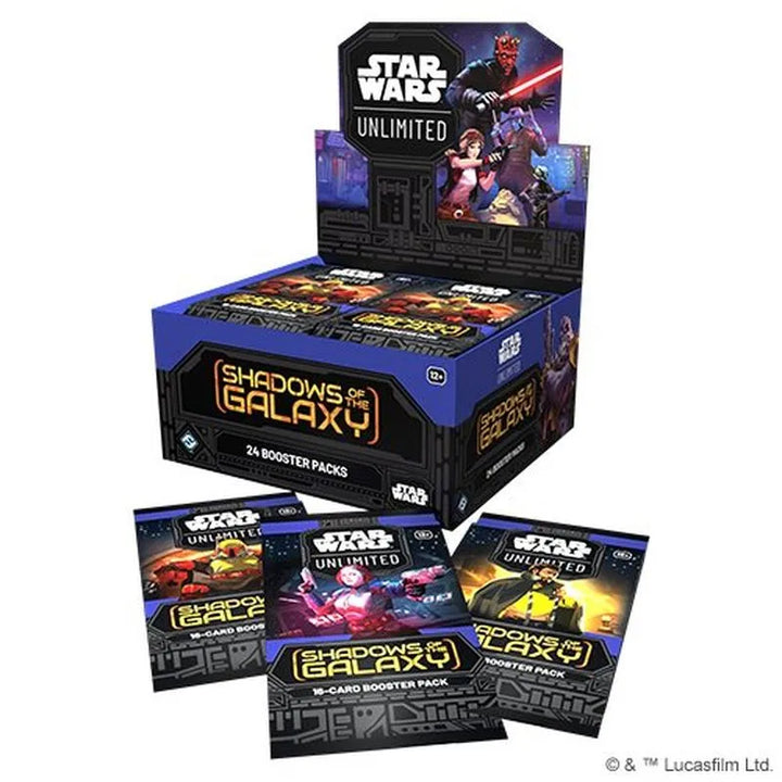 Buy Star Wars Unlimited Shadows of the Galaxy Booster Box | Pokémon TCG – Pokebundles Ireland