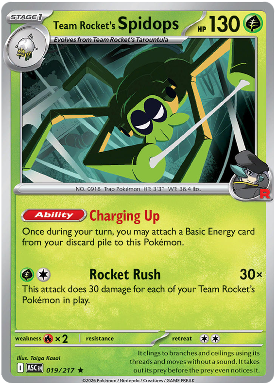Pokemon TCG Team Rocket&