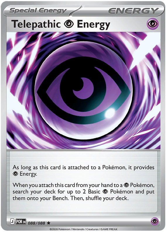 Pokemon TCG Telepathic Psychic Energy 088/088 - Perfect Order