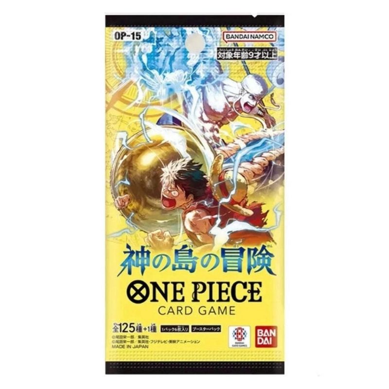 One Piece OP-15 Adventure on KAMI's Island - Japanese Booster Pack - Pokebundles Ireland
