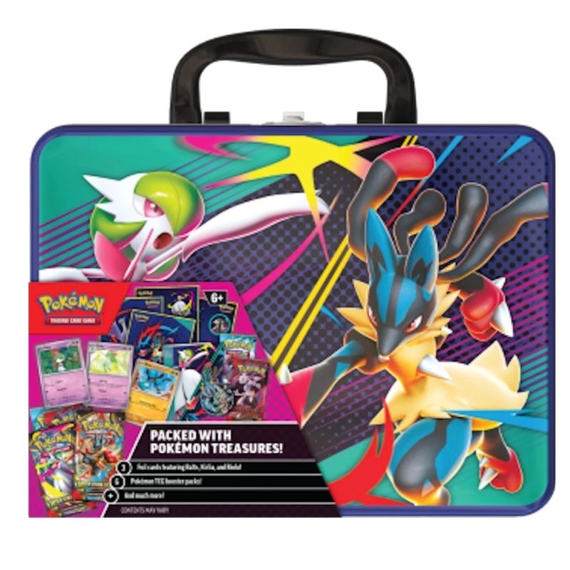 Pokemon Trading Card Game Treasure Chest Collector Tin 2025 Edition