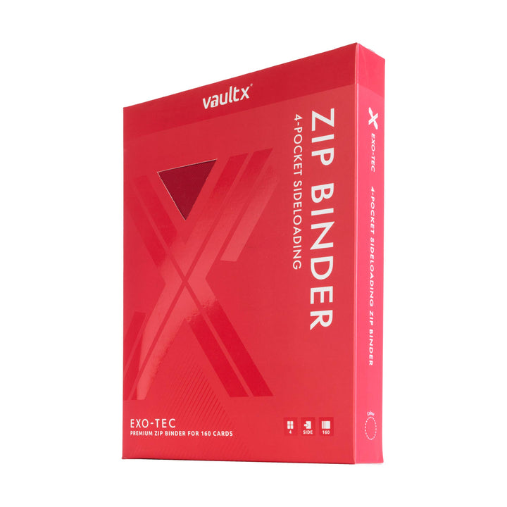 Vault X Exo-Tec Zip Binder 4-pocket