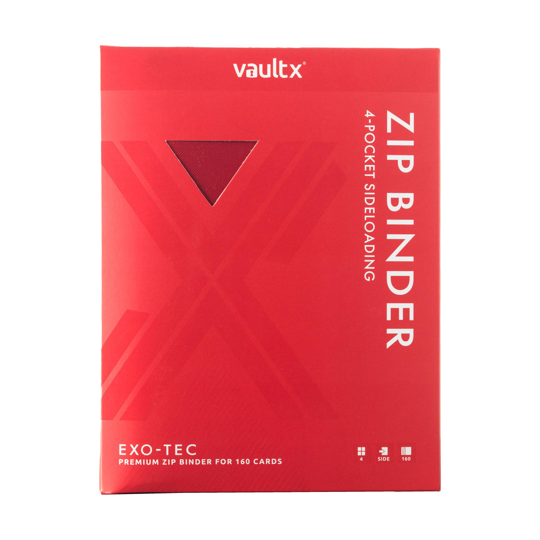 Vault X Exo-Tec Zip Binder 4-pocket