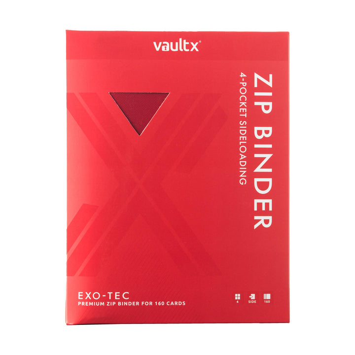 Vault X Exo-Tec Zip Binder 4-pocket