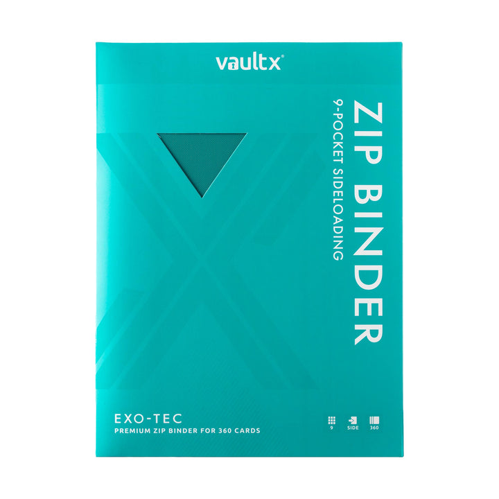 Vault X Exo-Tec Zip Binder 9-pocket