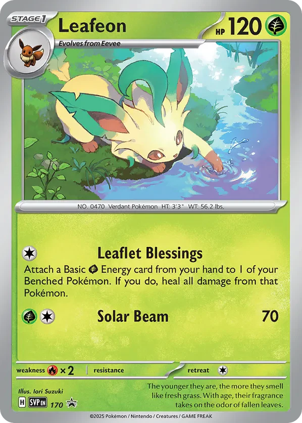 Leafeon 170 Scarlet & Violet Promo