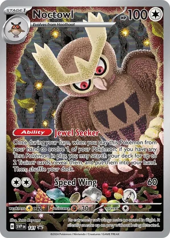 Noctowl 141 Scarlet &amp; Violet Promo