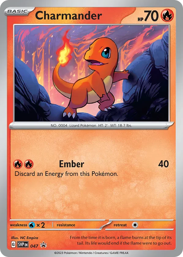 Charmander 047 Scarlet & Violet Promo