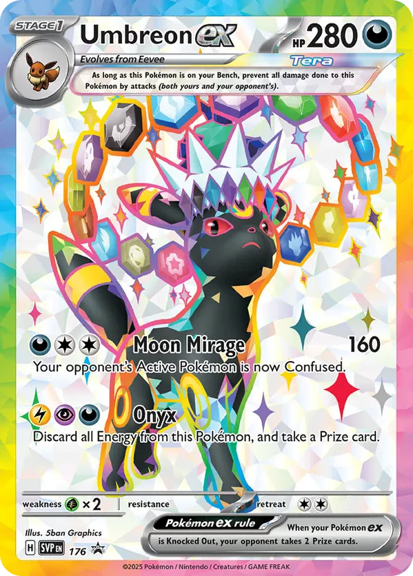 Umbreon ex 176 Scarlet & Violet Promo