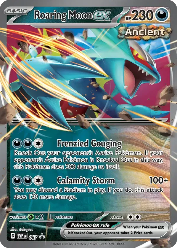 Roaring Moon ex 067 Scarlet & Violet Promo