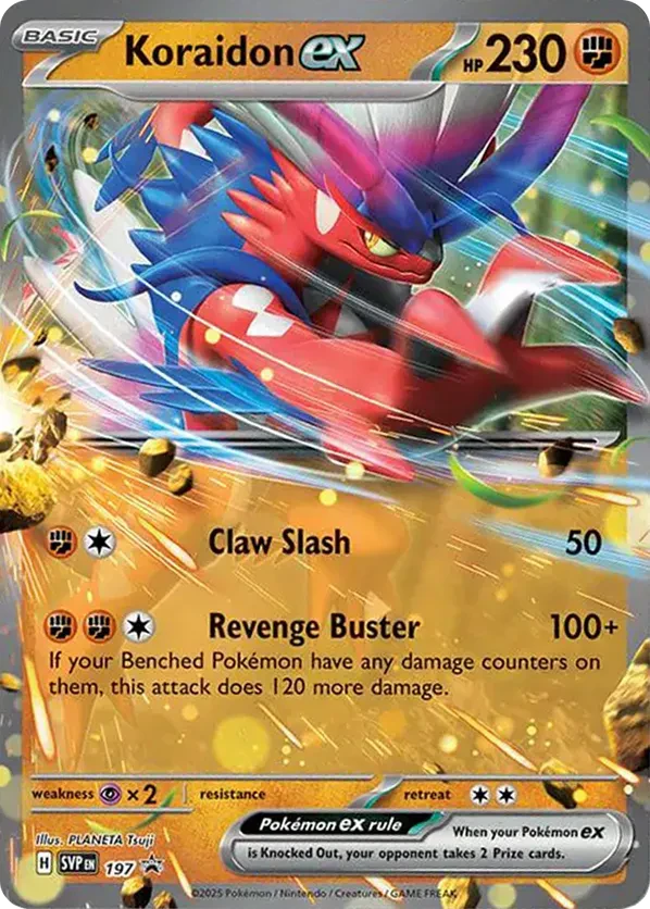Koraidon ex 197 Scarlet & Violet Promo