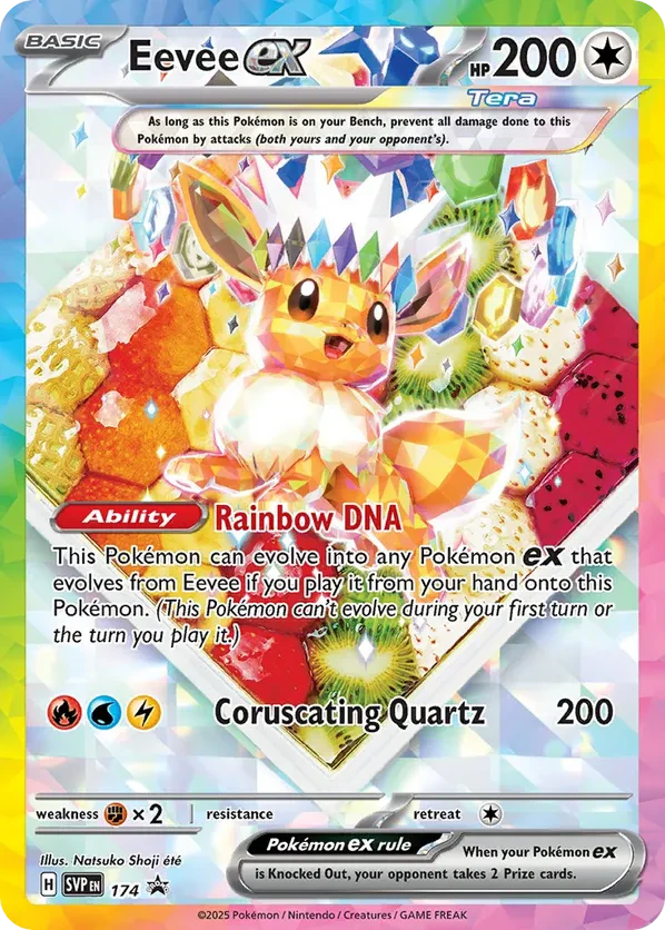 Eevee ex 174 Scarlet & Violet Promo
