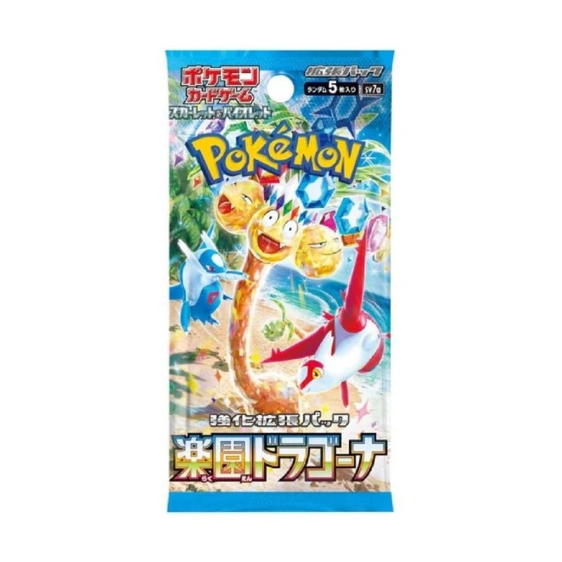 Buy Pokemon Card Paradise Dragona Booster Pack sv7a - Japanese cards – | Pokémon TCG – Pokebundles Ireland