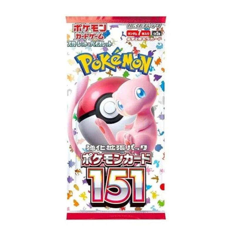 Buy Pokemon TCG 151 sv2a booster pack - Japanese cards – | Pokémon TCG – Pokebundles Ireland