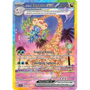 Buy Pokemon TCG Alolan Exeggutor 242/191- Surging Sparks – Single Cards | Pokémon TCG – Pokebundles Ireland
