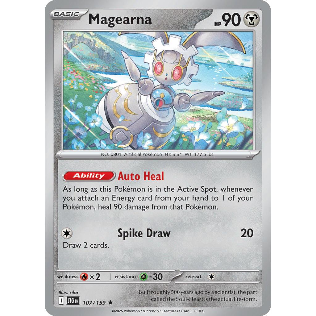 Buy Pokemon TCG Magearna 107/159 - Journey Together – Single Cards | Pokémon TCG – Pokebundles Ireland