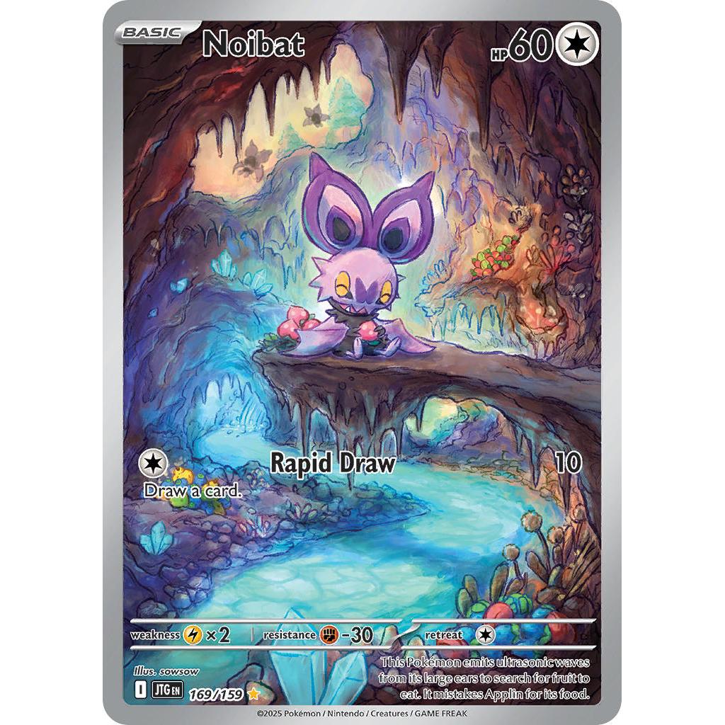 Buy Pokemon TCG Noibat 169/159- Journey Together – Single Cards | Pokémon TCG – Pokebundles Ireland