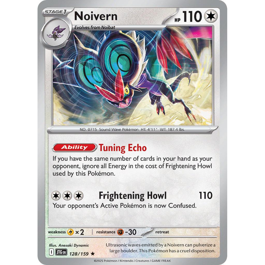 Buy Pokemon TCG Noivern 128/159 - Journey Together – Single Cards | Pokémon TCG – Pokebundles Ireland