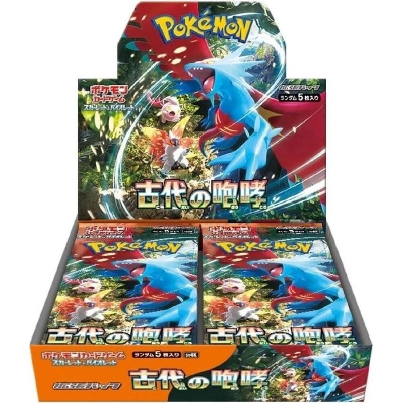 Buy Pokemon Trading Card Game Ancient Roar sv4k - Japanese Cards – | Pokémon TCG – Pokebundles Ireland