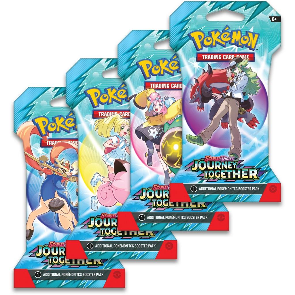 Buy Pokemon Trading Card Game Journey Together Sleeved Booster pack – | Pokémon TCG – Pokebundles Ireland